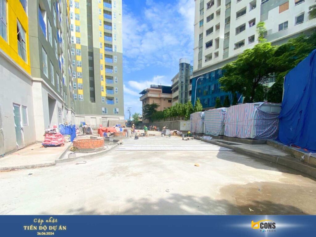 Thi công hoàn thiện khu vực công cộng